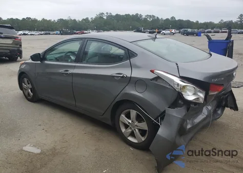 2013 Hyundai Elantra Gls из США, поврежденный, VIN 5NPDH4AE0DH399836